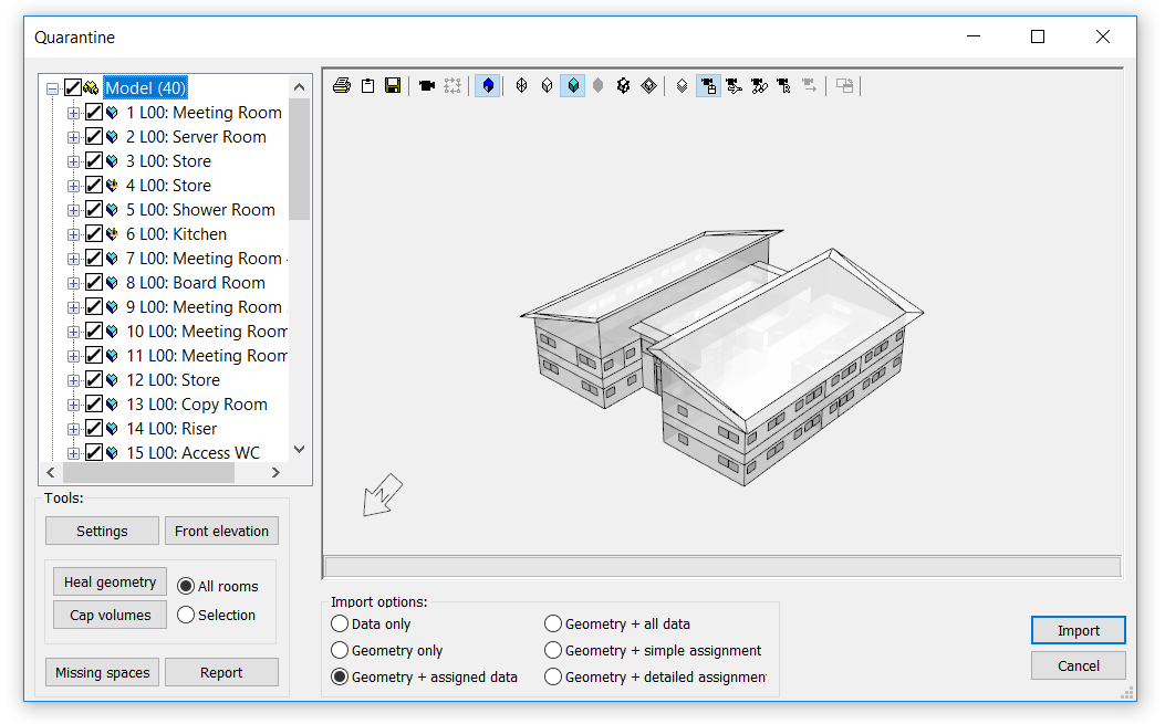 Quarantine zone ies simulation,ies energy modeling,ies energy simulation,code compliance