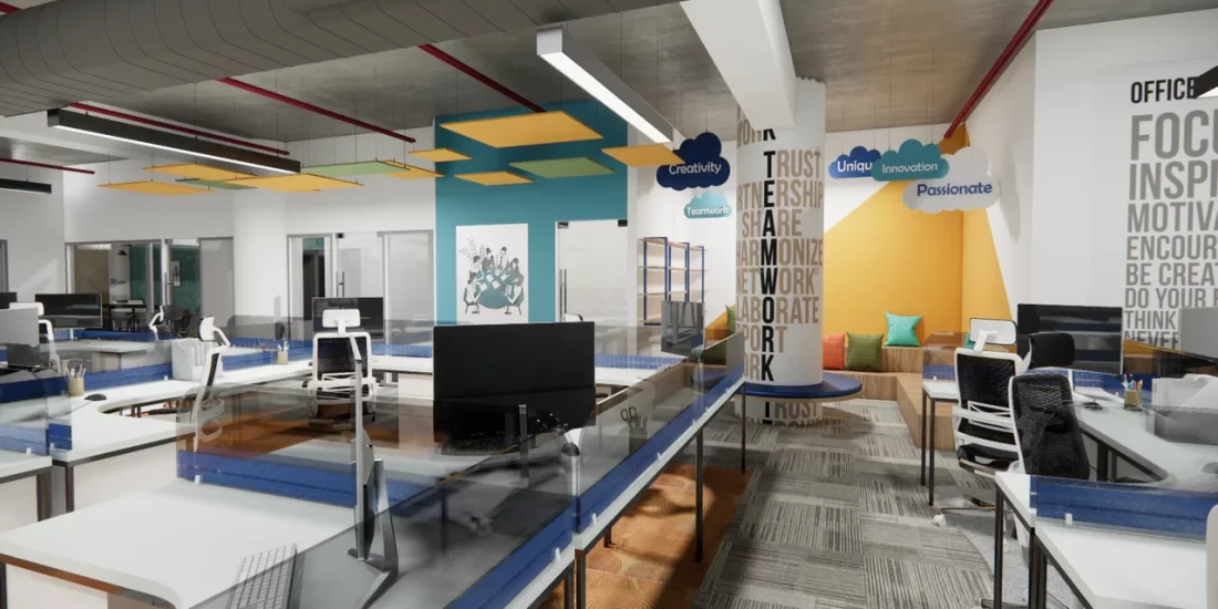 Main-Building-Commerzone-Office-Interior-Pune-image